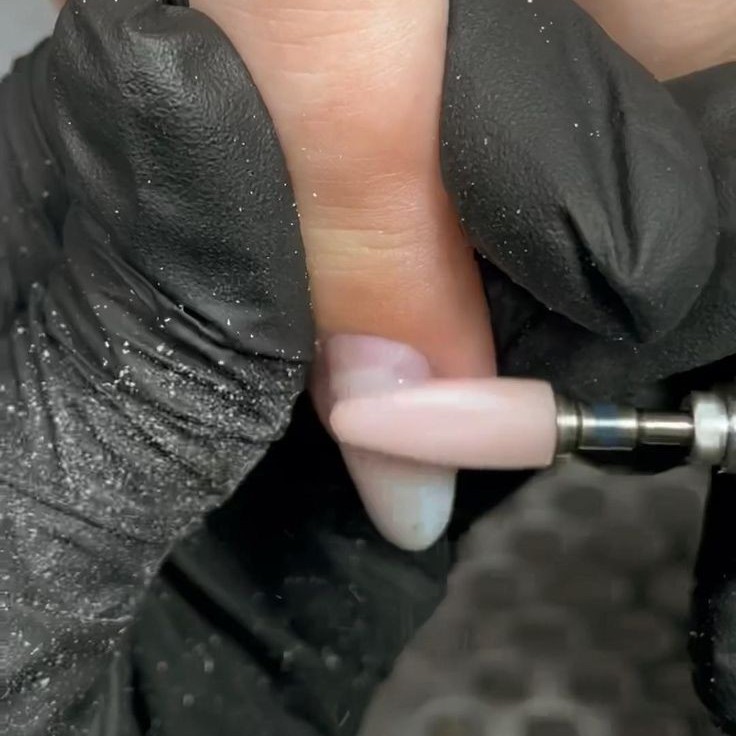 Снятие гель-лака 
без последующего покрытия