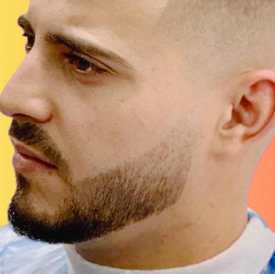 Контуринг ( стрижка) бороды