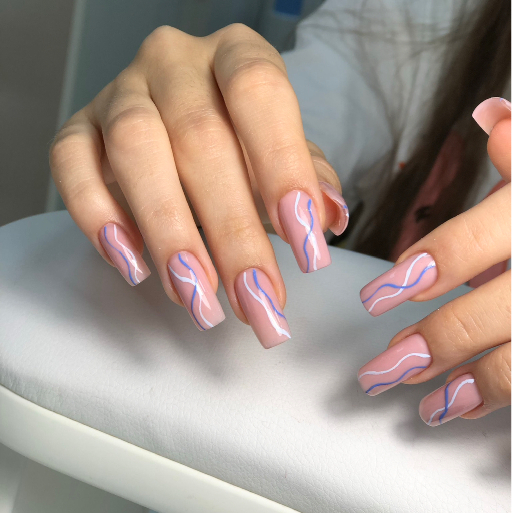 маникюр + укрепление гелем