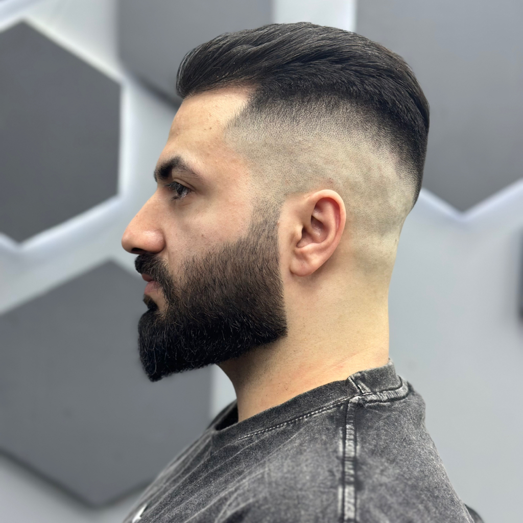 Стрижка классическая, FADE