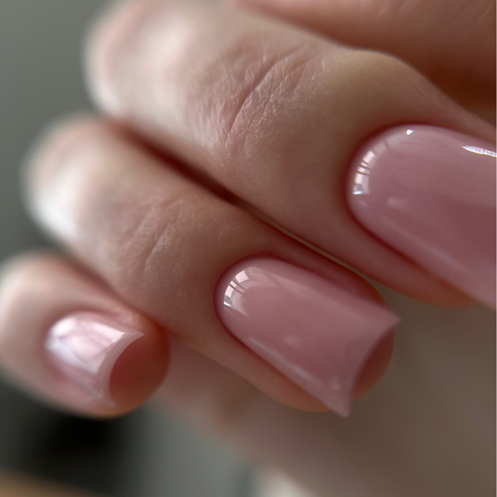 Наращивание всех ногтей с дальнейшим покрытием