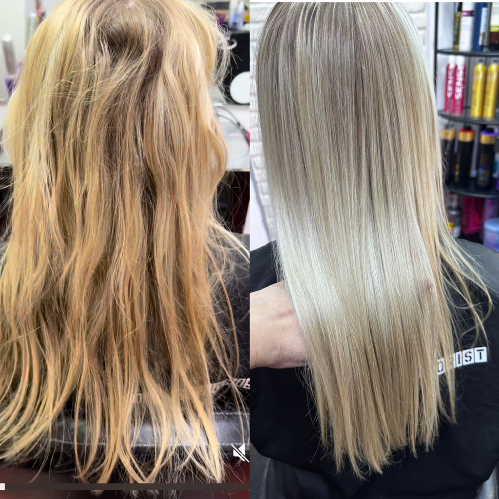 Keratin hair botox
