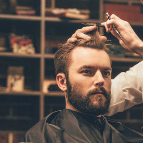 Стрижка+оформление бороды