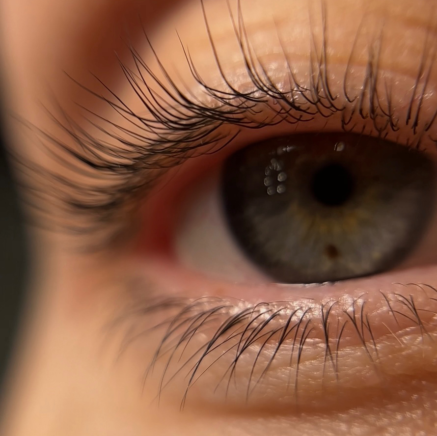 Ламинирование верхних и нижних ресниц + оформление бровей