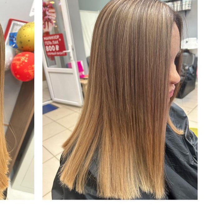 Сложное окрашивание 30-50см