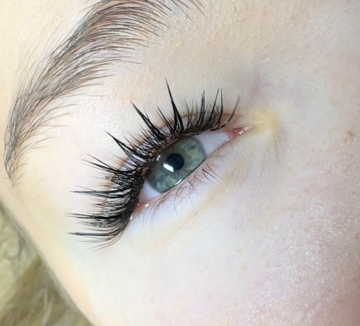 Наращивание ресниц (трендовый эффект)