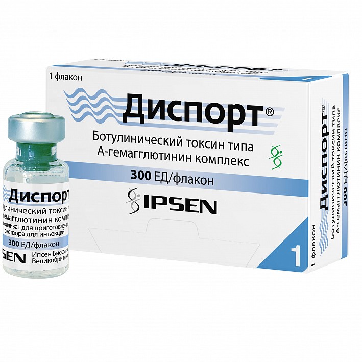 Dysport (Диспорт) верхняя треть