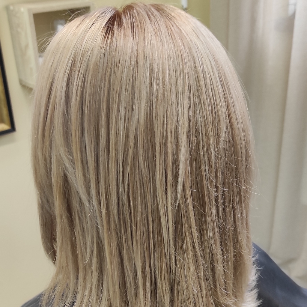 Erayba cложное окрашивание до плеч