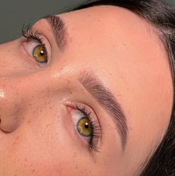 Архитектура + окрашивание бровей