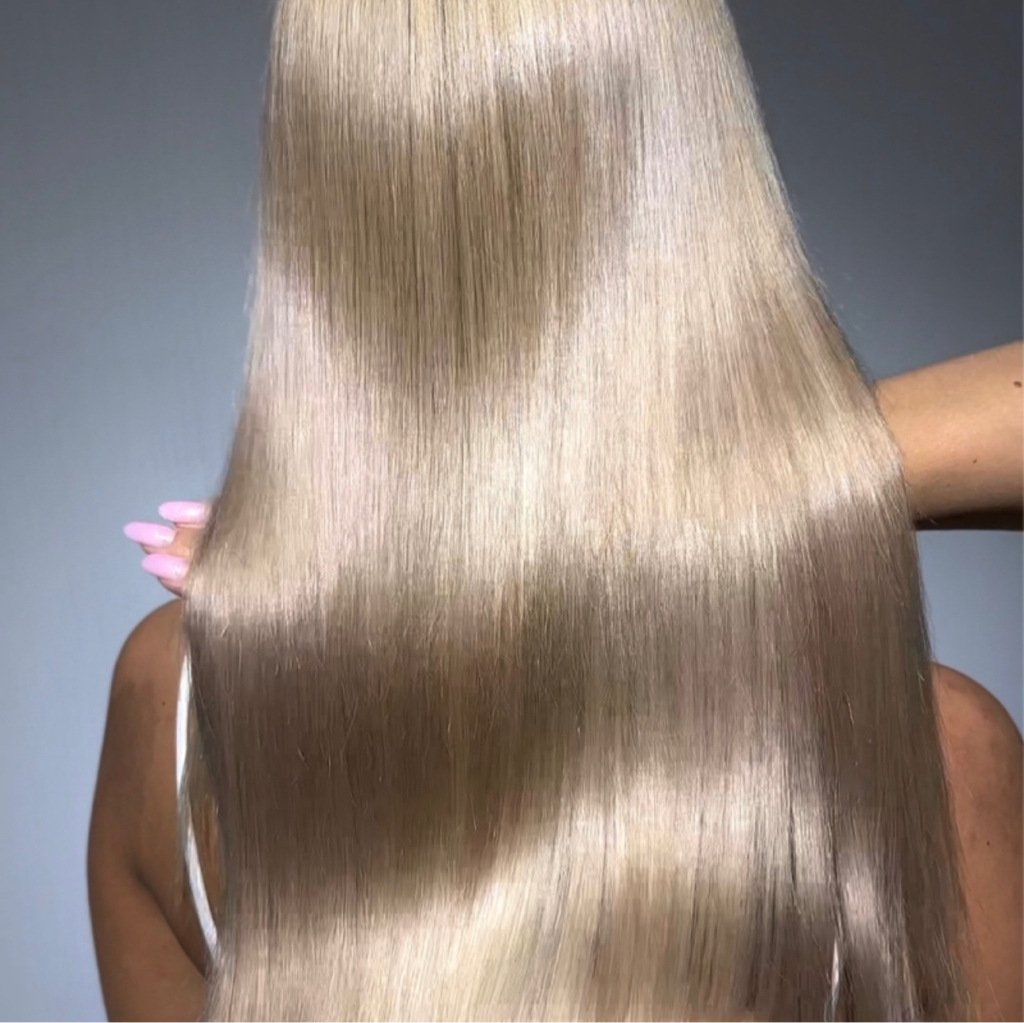 Восстановление волос + Выпрямление волос