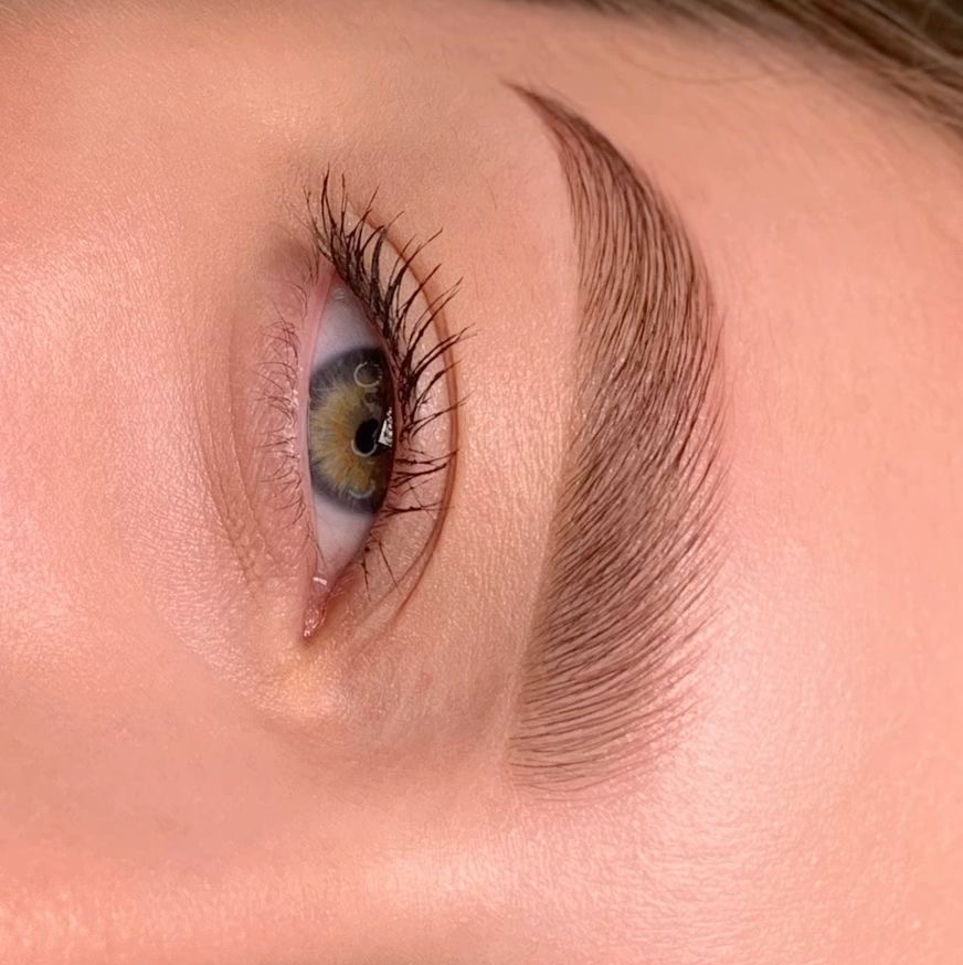 Комплекс окрашивание + лами бровей