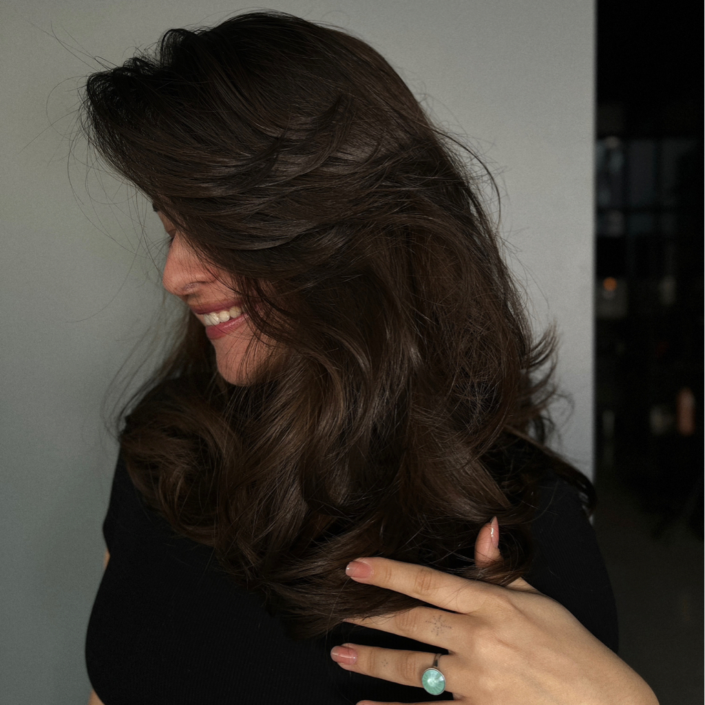 Укладка на брашинг