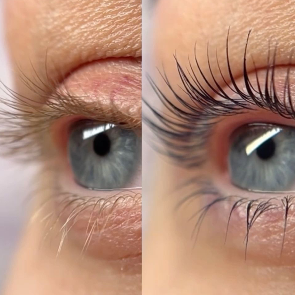 Ламинирование верхний и нижних ресниц