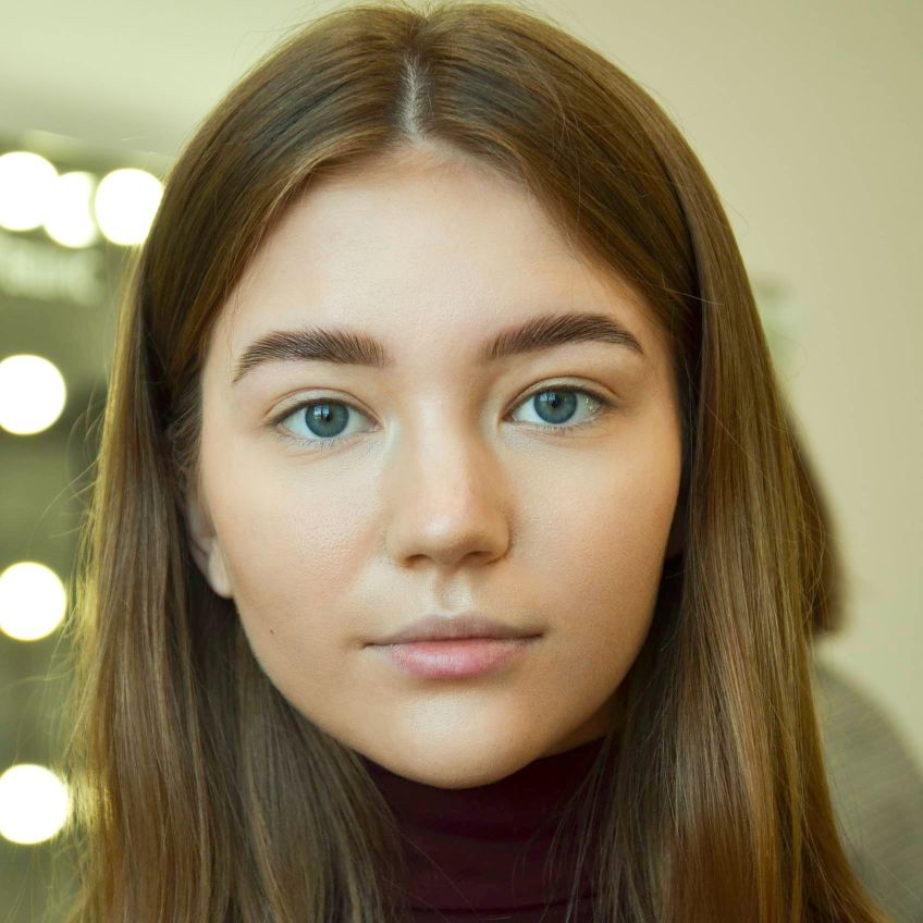 Оформление бровей