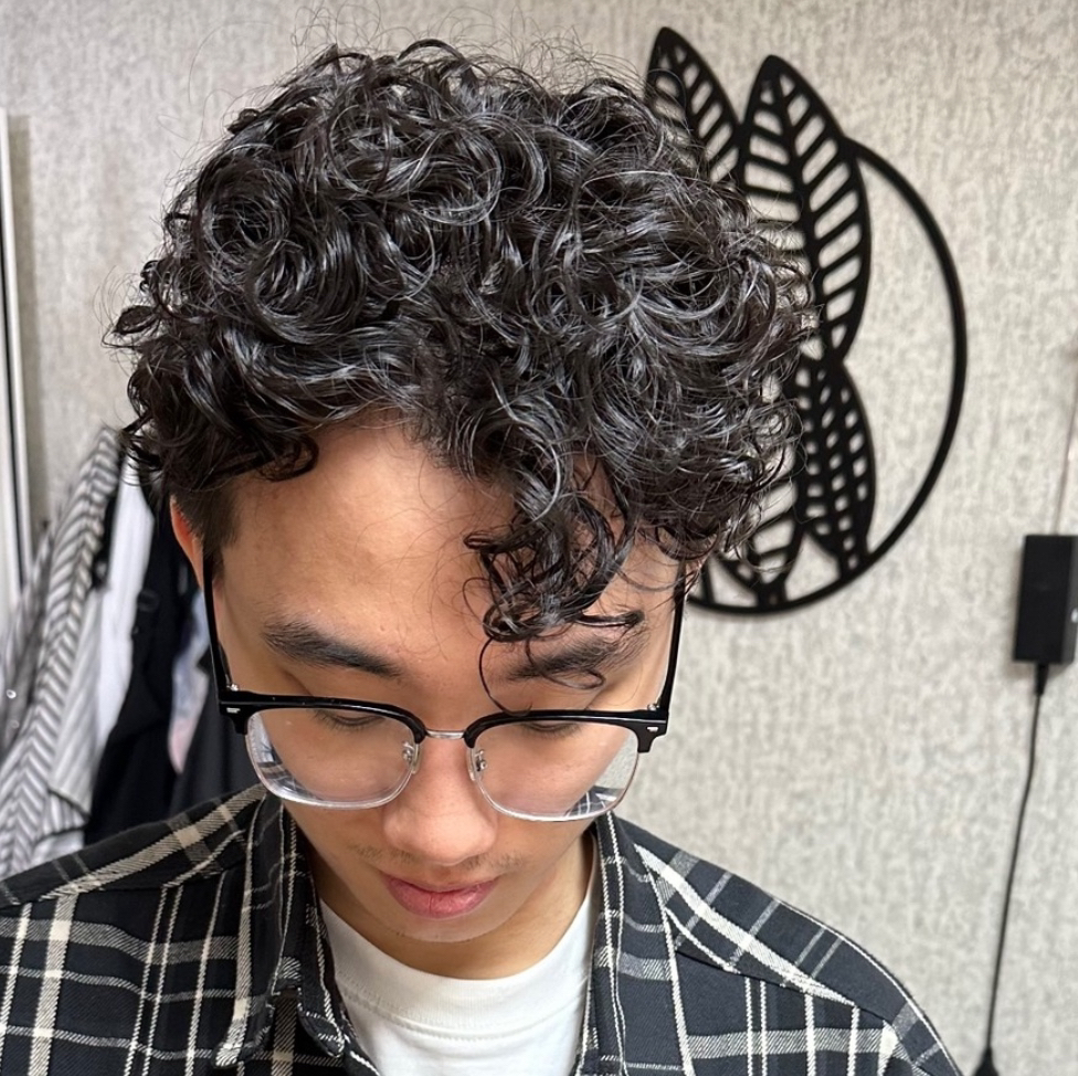 Завивка мужская био