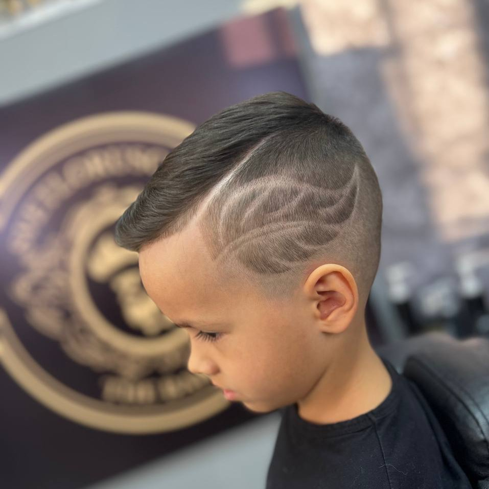 Стрижка детская с рисунком (ХАИРТАТУ)