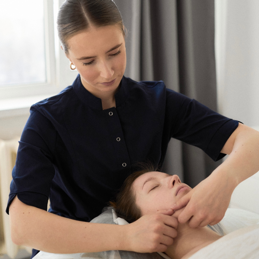 Массаж всего тела + массаж лица