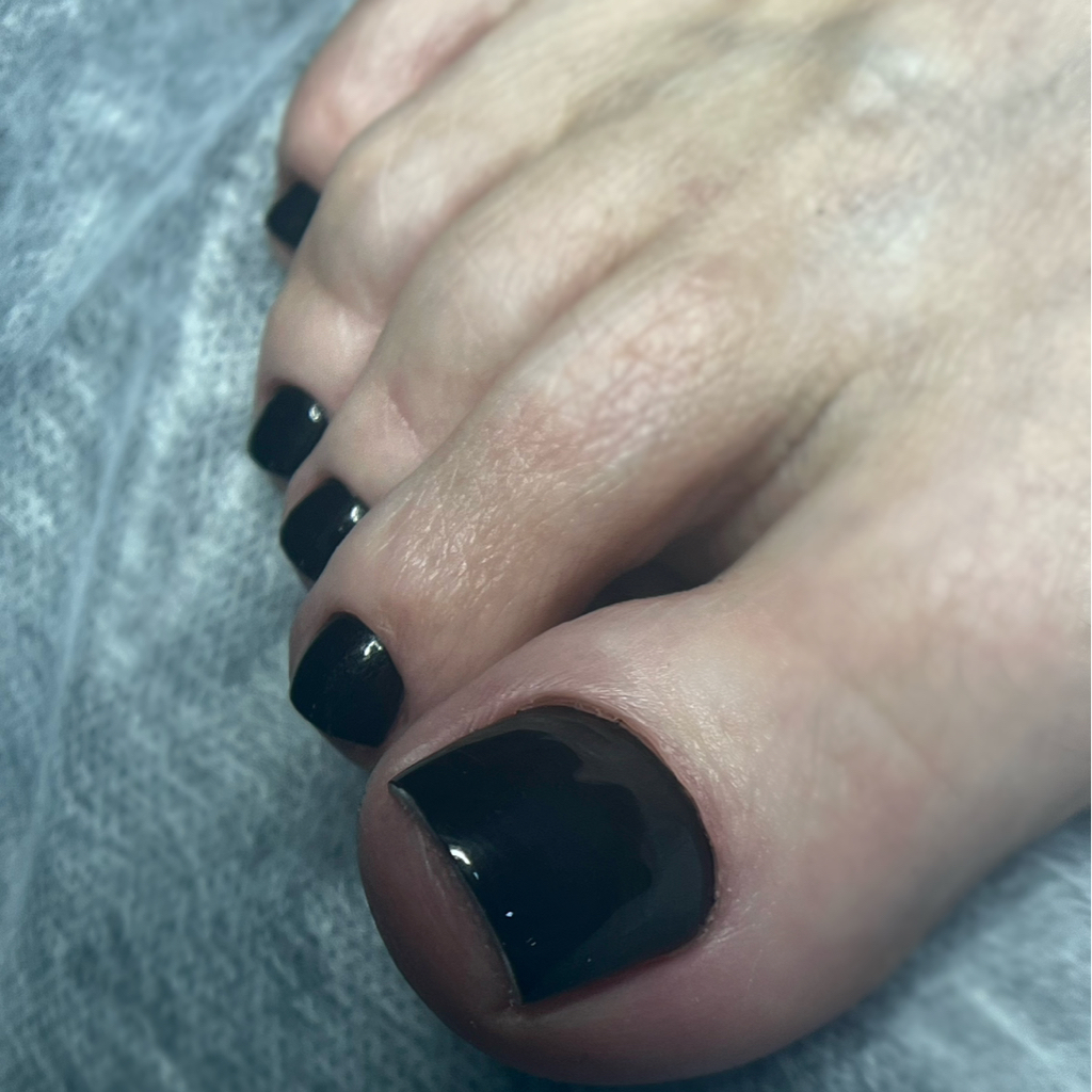 Педикюр покрытие(без обработки пяток)