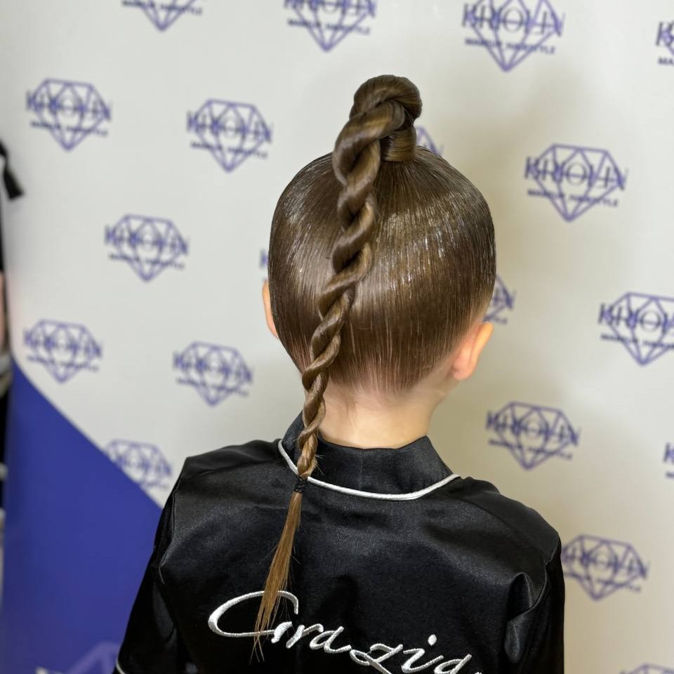 Высокий жгут/коса