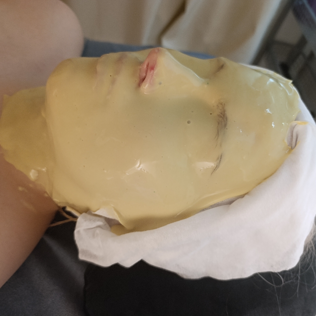 Массаж лица (маска альгинатная)