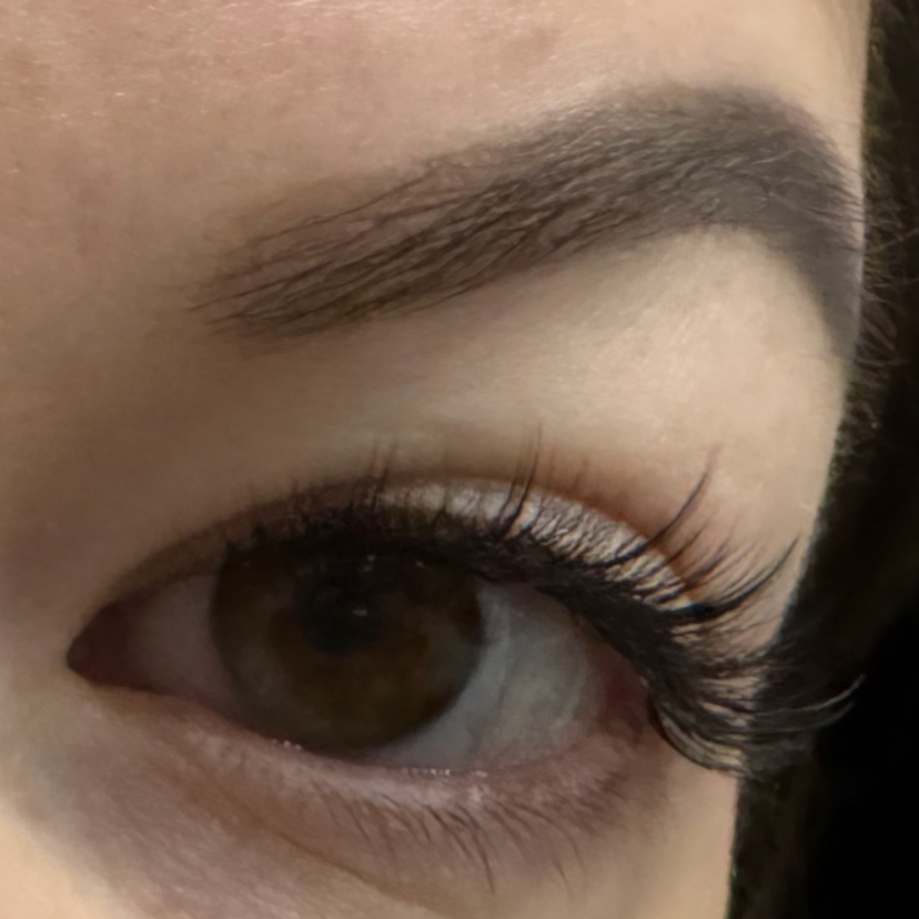 Наращивание ресниц 1,5д