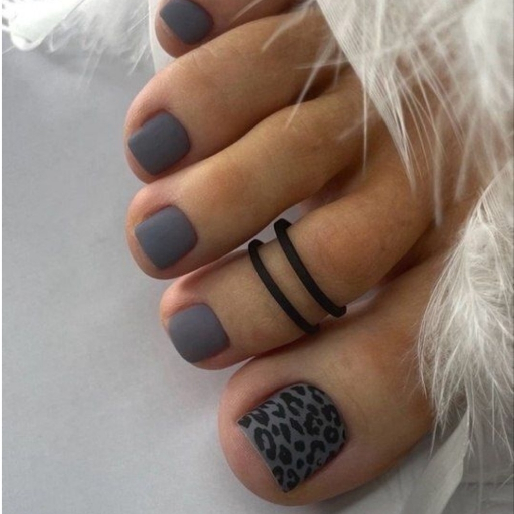 Педикюр пальчики с покрытием