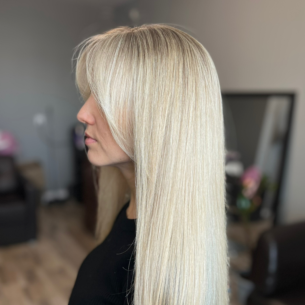 Мелирование длина волос до поясницы