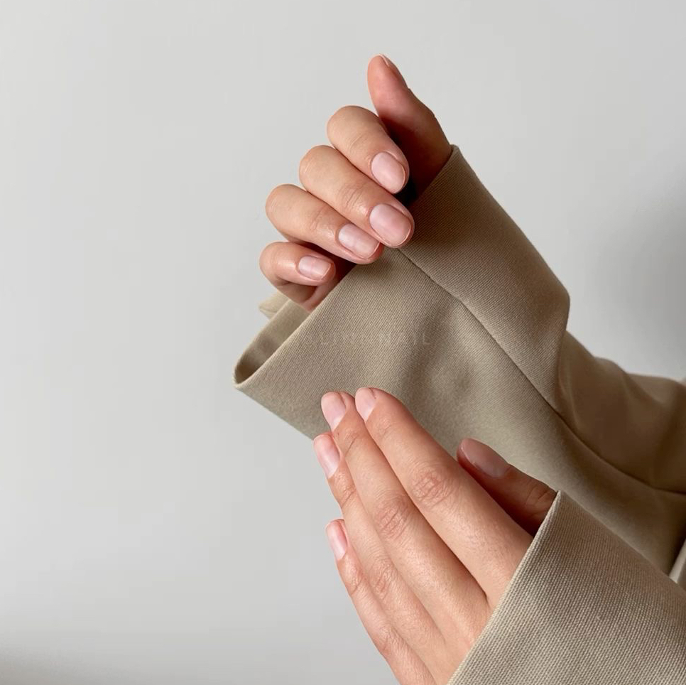 Маникюр без покрытия