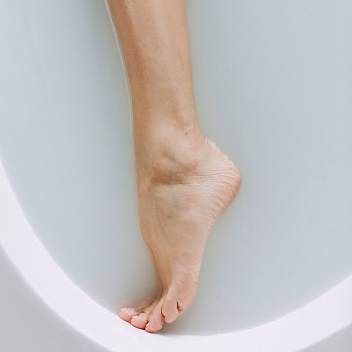 Обработка пальчиков и стопы без покрытия