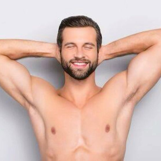 Лазерная эпиляция мужская: подмышки