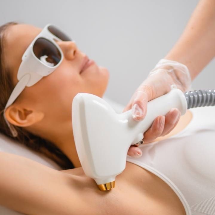 ЛАЗЕР: Подмышки