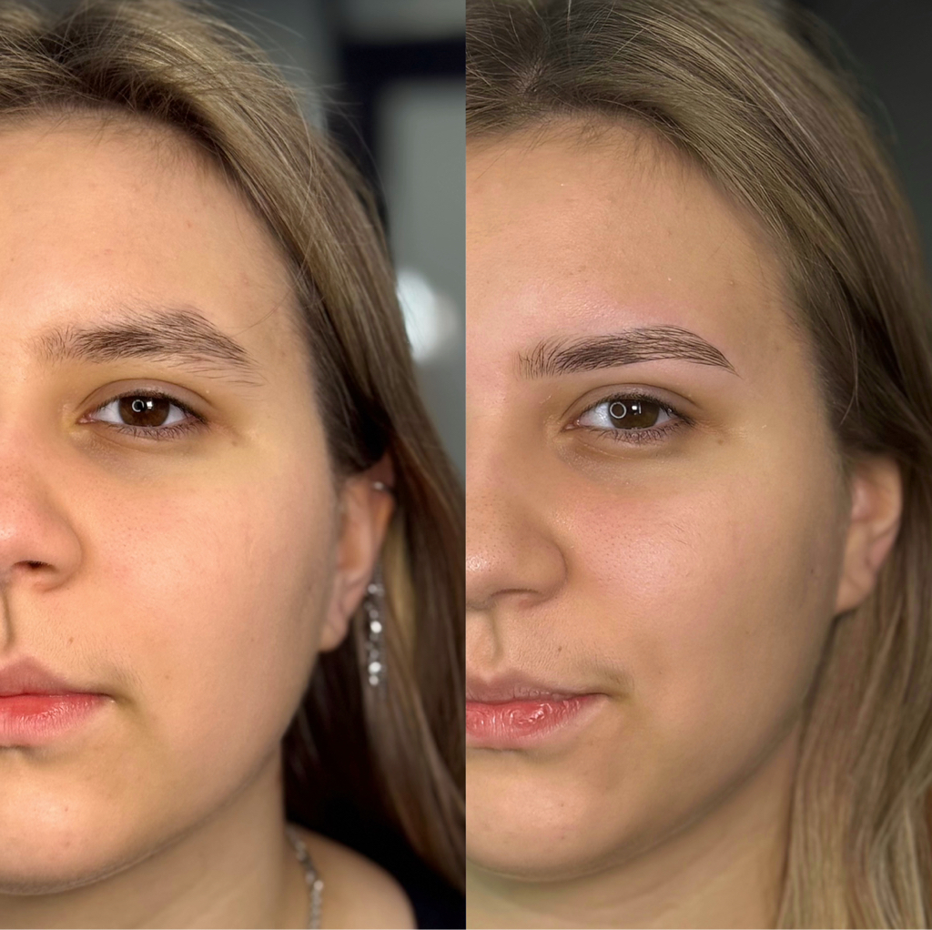 Коррекция бровей