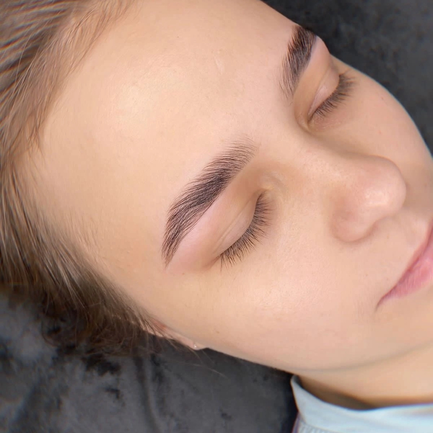 Коррекция + окрашивание