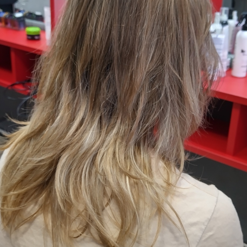 Полировка волос (ножницами)