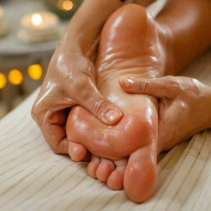 Массаж стопы+голень