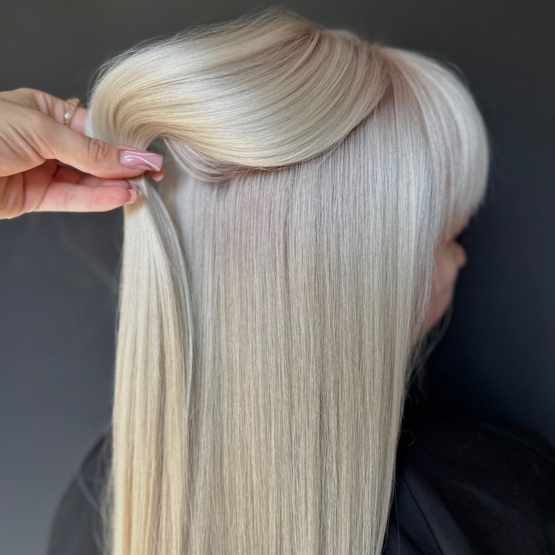 Окрашивание в технике Total Blond