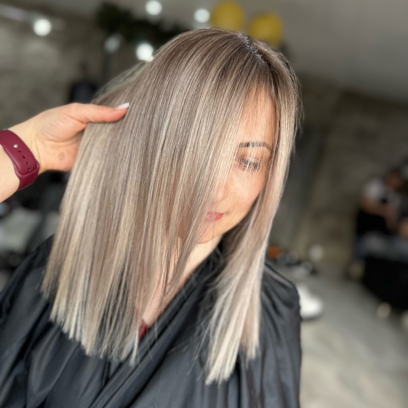 Окрашивание в технике  Airtouch