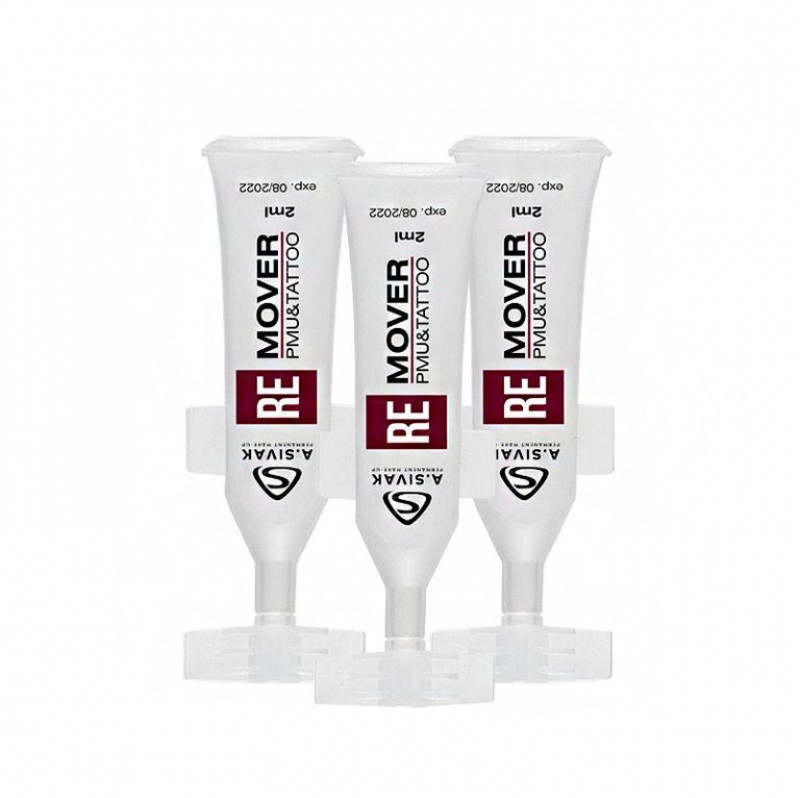 Удаление татуажа ремувером. Результат после 1 процедуры!Интервал между процедур 45 дней.