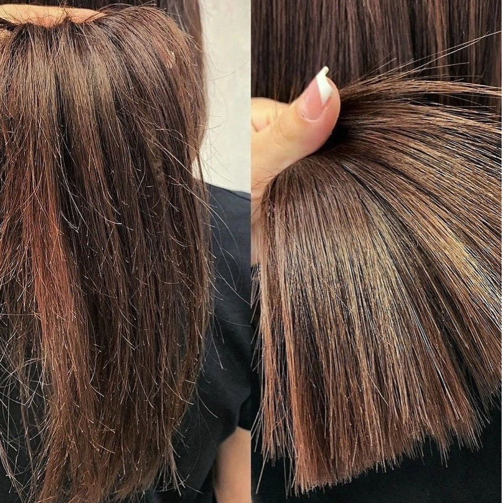 Реконструкция кончиков волос