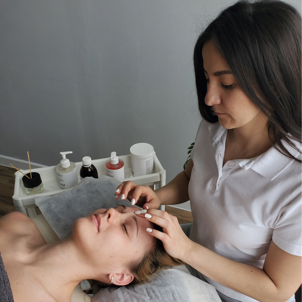 массаж лица