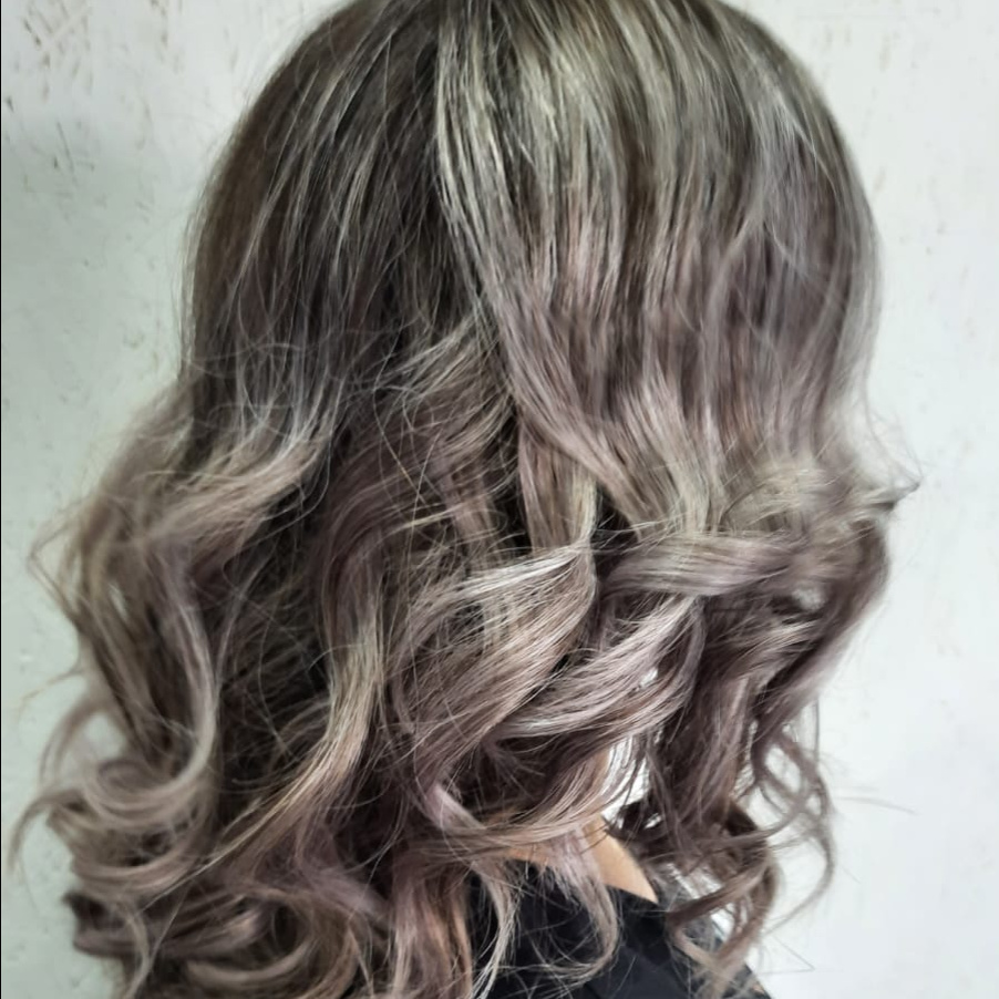 Укладка-локоны (волосы длинные)