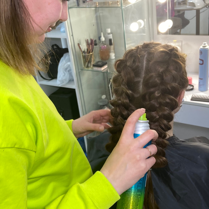 Обучение *локоны и косы*