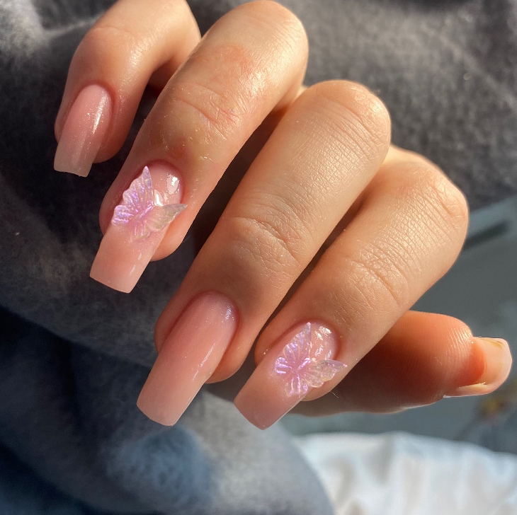 Маникюр с покрытием гель лак