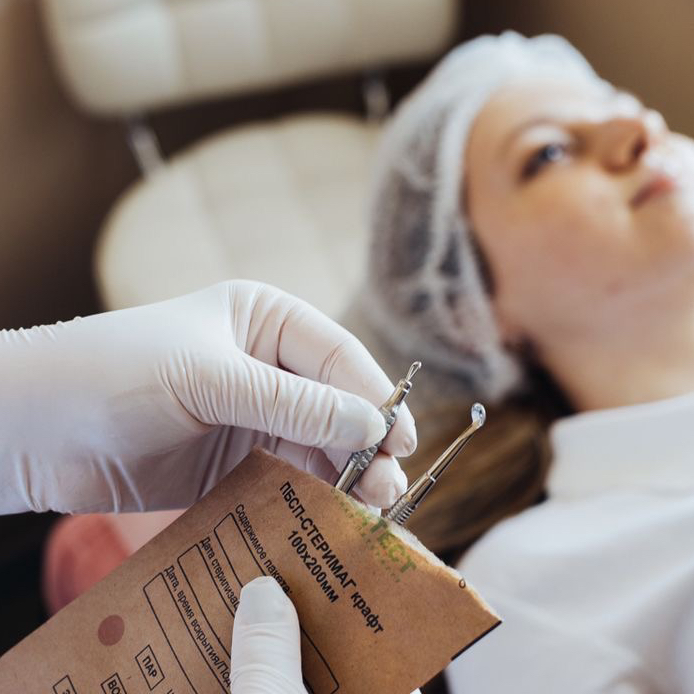 Ультрозвуковая чистка лица + пилинг