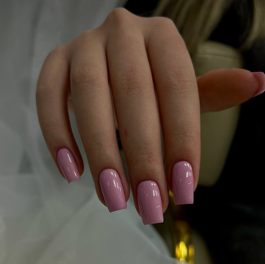 Маникюр под ключ+укрепление (снятие+маникюр+укрепление гелем+покрытие в 1 тон)