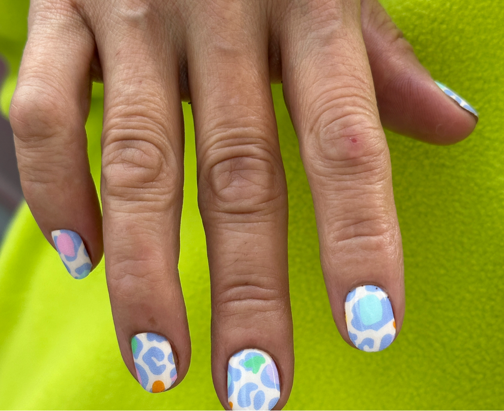 ПП маникюр ( пилочный маникюр покрытие пленками на здоровые ногти )