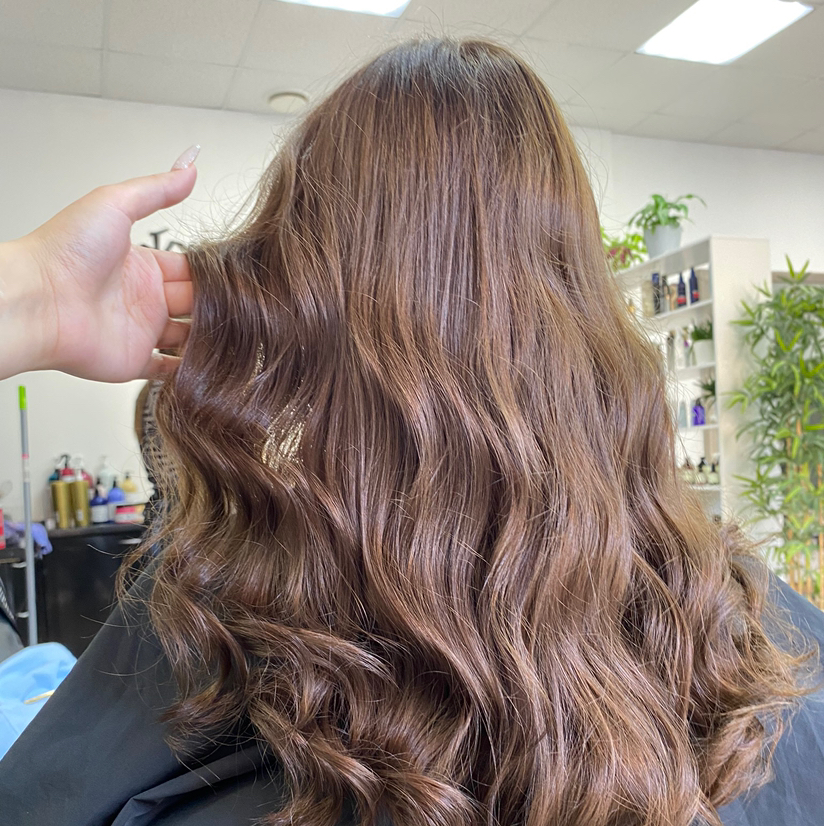 Однотонное окрашивание