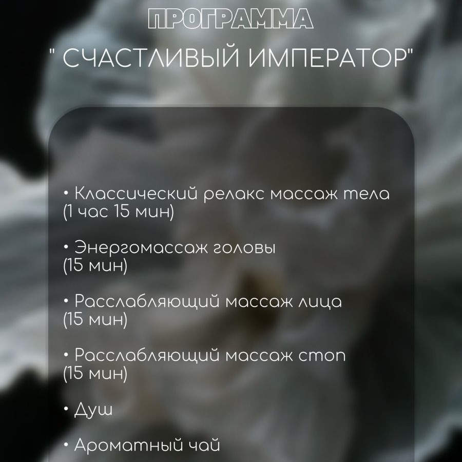 Программа "Счастливый император "