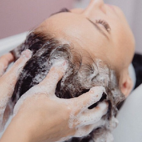 Мытье и сушка при стрижке