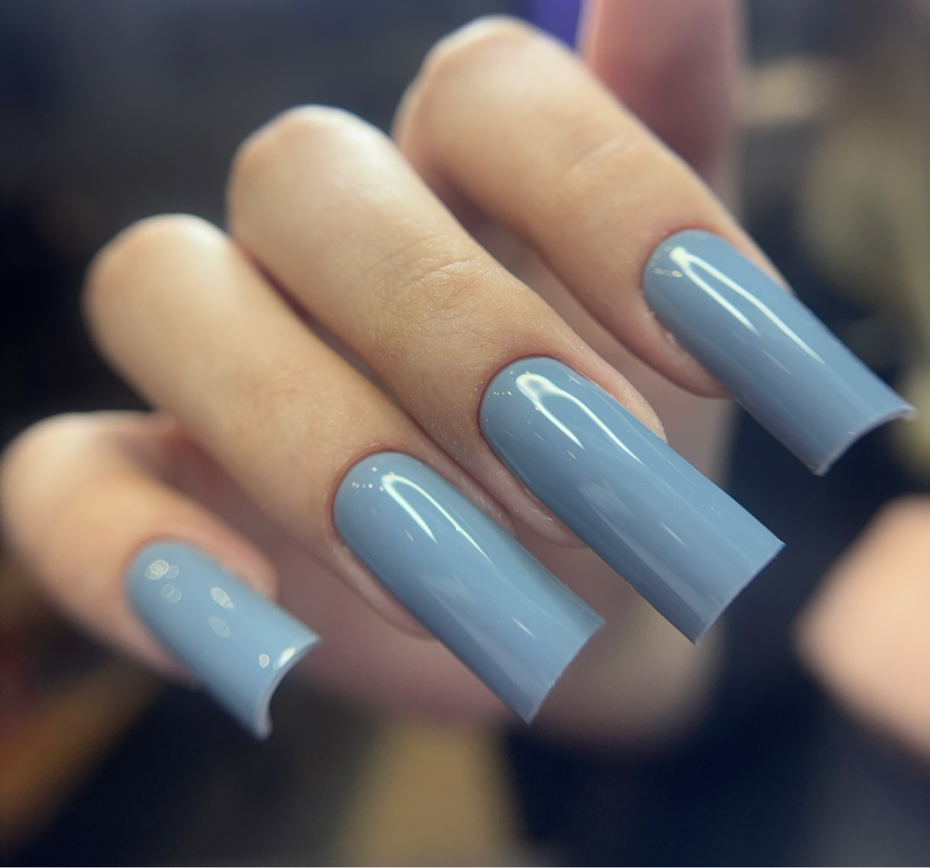 Маникюр с покрытием гель-лак (однотон)